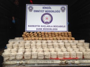 Bingöl’de 1 yılda 575 kilo uyuşturucu yakalandı, 47 şüpheli tutuklandı