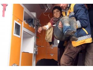 Afrin’de patlayıcı infilak etti, 1 çocuk yaralandı
