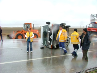 Kulu'da trafik kazası: 1 yaralı
