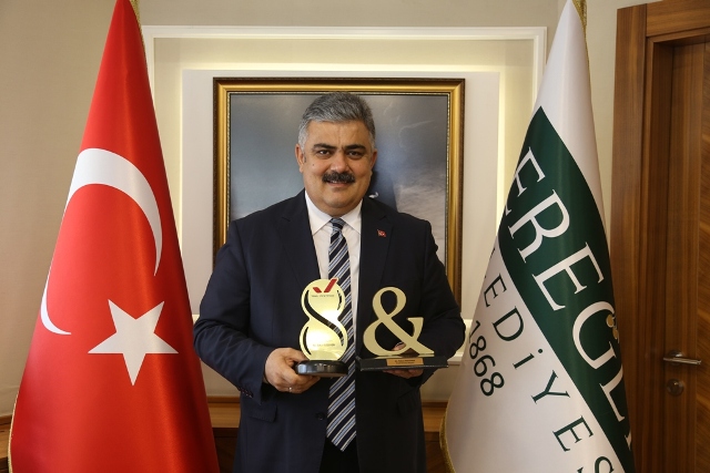 Başkan Özgüven’e çevre ödülü