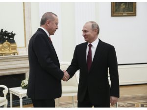 Erdoğan-Putin görüşmesi sona erdi