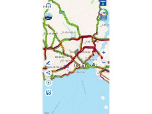İstanbul’da trafik yoğunluğu yüzde 70’in üzerine çıktı