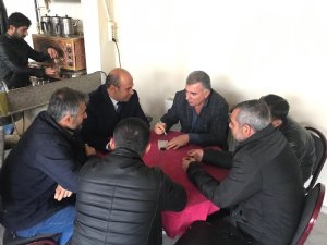 Vakkas Açar esnaflar ile bir araya geldi