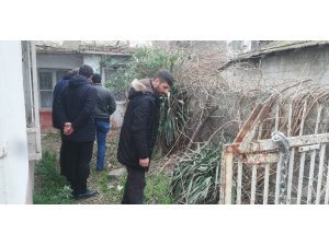 Metruk binanın su saatleri çalındı
