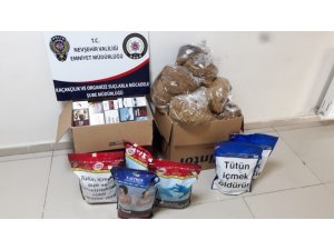 Nevşehir’de 25 kg kaçak tütün ele geçirildi