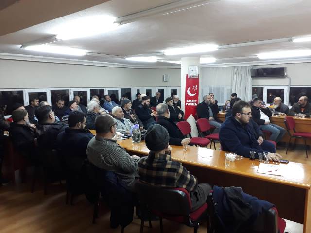 Saadet Selçuklu’da divan toplantısı yapıldı