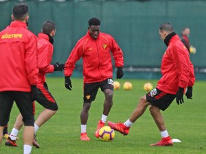 Göztepe, Galatasaray maçının hazırlıklarına başladı
