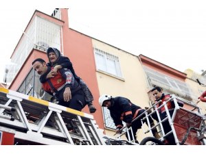 Yangında can pazarı
