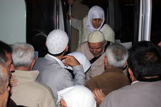 Tuzlukçu'da hacı uğurlama duası