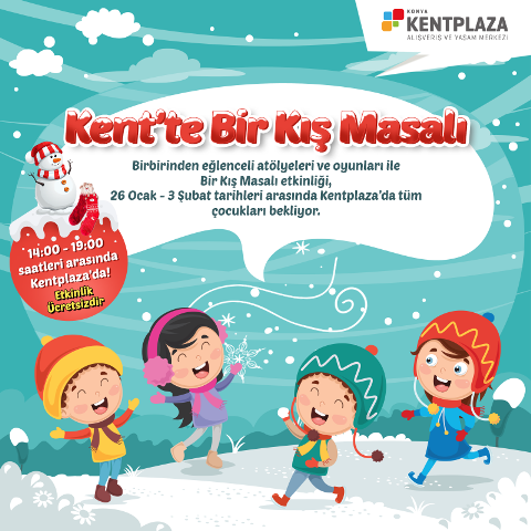 Kentplaza’da Bir Kış Masalı başlıyor