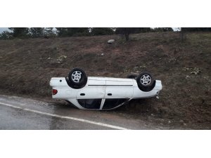 Emet’te trafik kazası: 1 yaralı