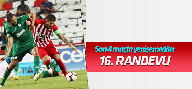 Konyaspor’la Antalyaspor son 4 maçta yenişemedi!