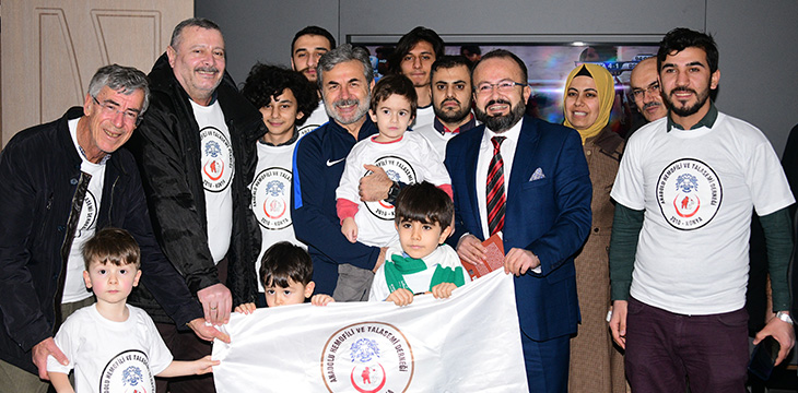 Anadolu Hemofili ve Talasemi Derneği'nden Konyaspor'a ziyaret