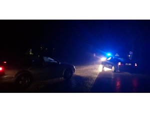 Sertavul Geçidi'nde kar yağışı