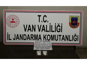 Van’da 200 adet uyuşturucu hap ele geçirildi