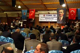 Türk-İş'ten iş sağlığı ve güvenliği eğitim semineri