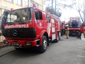 Altunizade’de okulda çıkan yangın korkuttu