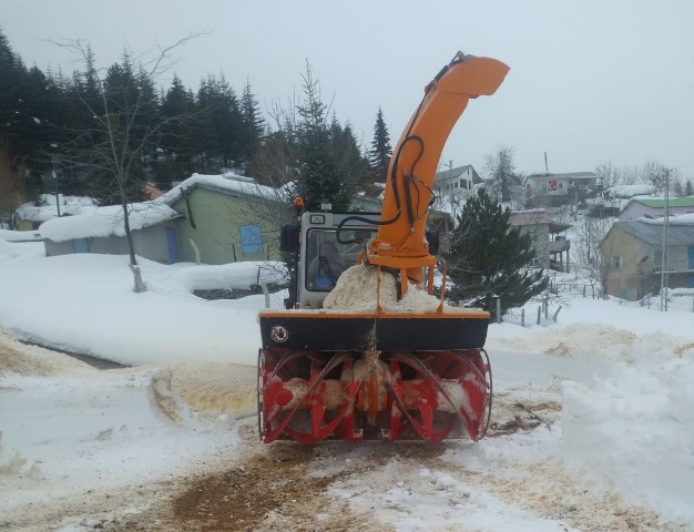 Gölcük yayla yolu açıldı