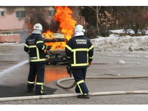 Kırıkkale itfaiyesi 736 olaya müdahale etti