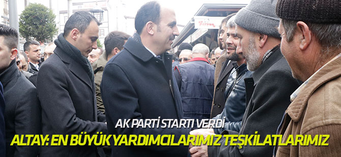 AK Parti startı verdi