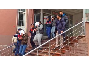 Kablo hırsızlığına 5 tutuklama