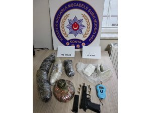 Konya'da uyuşturucu operasyonları