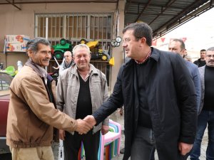 Zeybekci’den çiftçiye ve üreticiye destek sözü