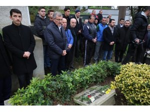 AK Parti Beykoz Belediye Başkan Adayı Murat Aydın Beykoz’un iki unutulmaz isminin kabrini ziyaret etti