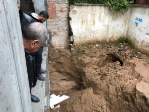 İnşaat kazısında insan kemikleri bulundu