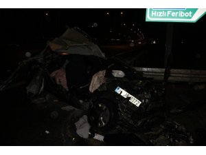 Bursa’da düğün dönüşü kaza: 8 yaralı