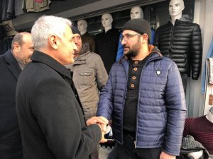 Battalgazi Başkan Adayı Güder’den esnaf ziyareti