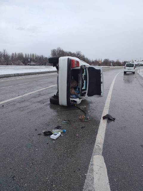Konya'da trafik kazası: 6 yaralı