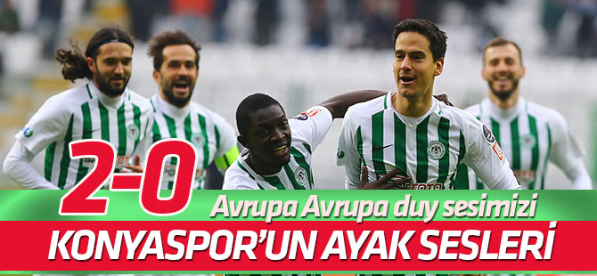 Atiker Konyaspor: 2 - Antalyaspor: 0