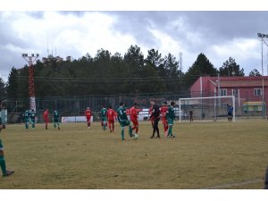 Amatör Lig karşılaşmasında olaylar çıktı