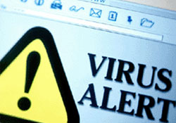 En çok görülen bilgisayar virüsü