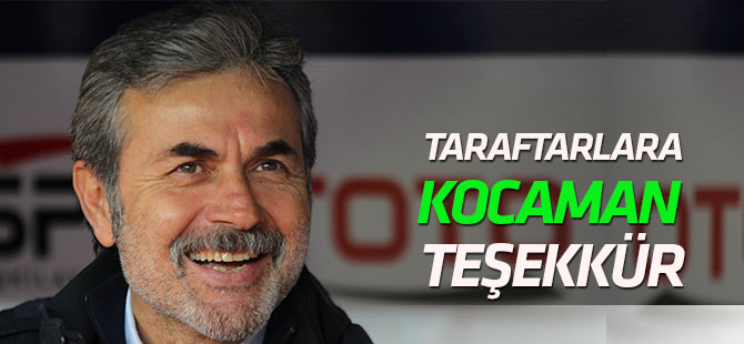Konyaspor taraftarına "Kocaman" teşekkür
