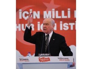 Bahçeli: Kaos hazırlığı yapan siyasi maskaralardan sorulacak hesabımız var