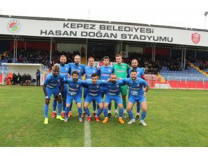 Kepez Belediyespor’da galibiyet sevinci