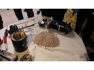 Marş dinamolarından uyuşturucu çıktı