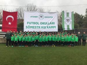 Atiker Konyaspor Futbol Okulları kış kampı sona erdi