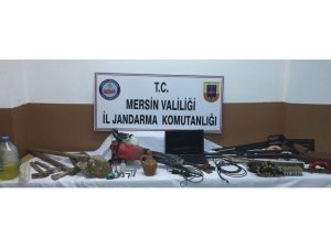 Mersin’de kaçak kazı yapan 3 kişi yakalandı