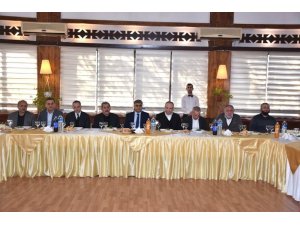 Vali Gürel, OSB’de faaliyet gösteren iş adamlarıyla bir araya geldi