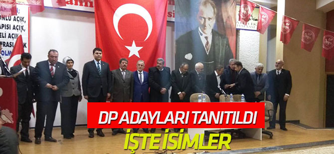Demokrat Parti Konya Aday Tanıtım Toplantısı Yapıldı