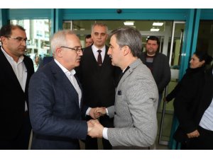 Cumhur İttifakı adayı Başkan Şirin AK Parti’li Bilen’i ağırladı