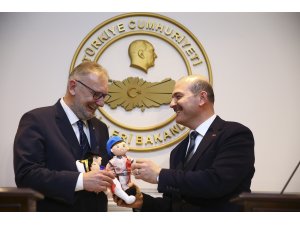 Soylu, Hırvat mevkidaşı Bozinovic ile görüştü