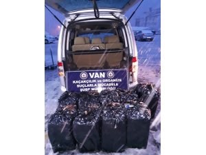 Van’da sigara kaçakçılığı