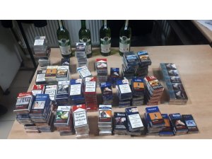 Yakayı ele veren sigara hırsızları tutuklandı