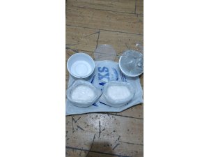 Yoğurt kabından uyuşturucu çıktı