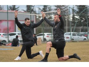 Eskişehirspor lig maçına hazırlanıyor