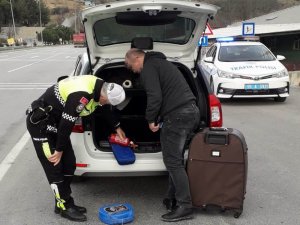 Bölge trafik ekipleri araçlar üzerinde uygulama yaptı